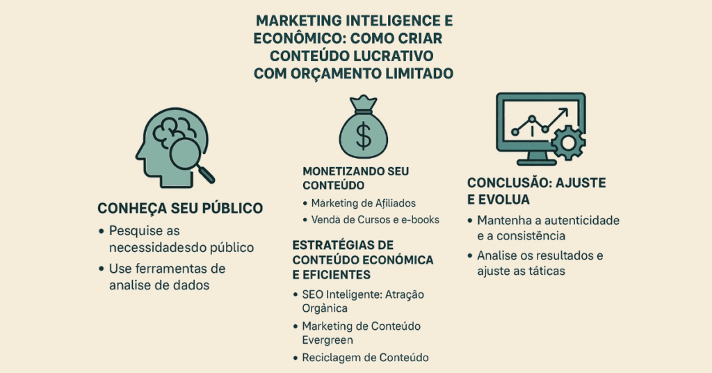 Marketing Inteligente e Econômico: Como Criar Conteúdo Lucrativo com Orçamento Limitado