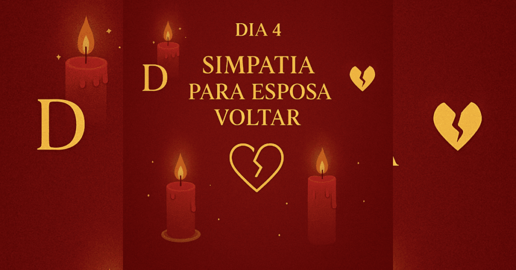 Simpatia para a Esposa Voltar